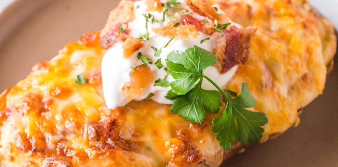 Air Fryer Twice Baked Potatoes Air Fryer Twice Baked Potatoes