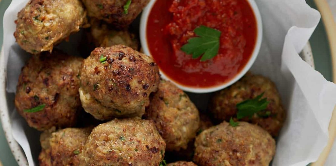 Air Fryer Turkey Meatballs