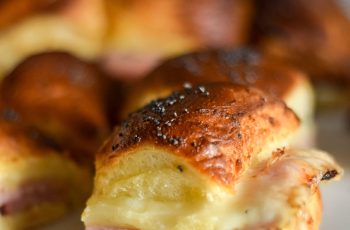 Air Fryer Ham and Cheese Sliders
