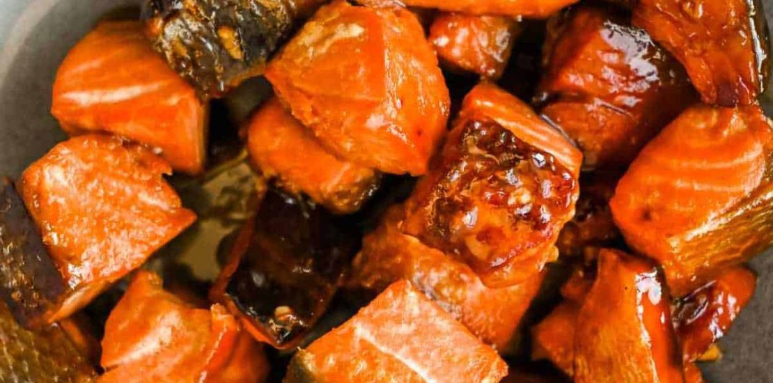 Air Fryer Salmon Bites Air Fryer Salmon Bites