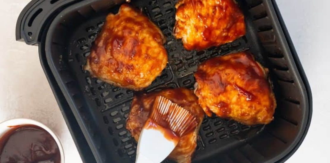 Air Fryer BBQ Chicken Thighs Air Fryer BBQ Chicken Thighs