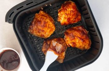 Air Fryer BBQ Chicken Thighs