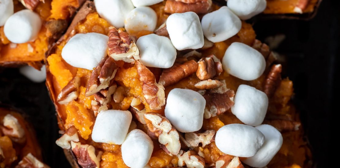 Air Fryer Candied Sweet Potatoes Air Fryer Candied Sweet Potatoes