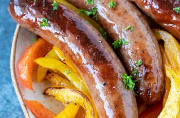 AIR FRYER BRATS PEPPERS