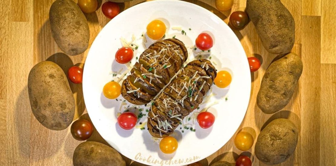 Air Fryer Hasselback Potatoes Recipe (The Quick And Easy Way)