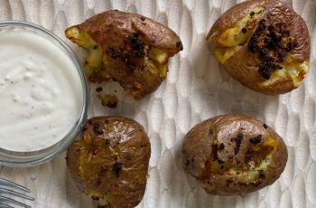 Smashed red potatoes (air fryer recipe)