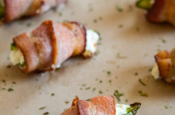 Air Fryer Bacon Wrapped Jalapeño Poppers