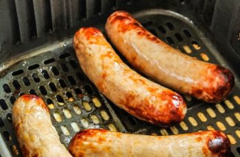 homemade Air Fryer Brats