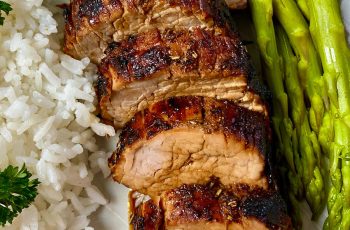 Air Fryer Balsamic Pork Tenderloin