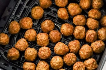 Air Fryer Frozen Meatballs Quick and Easy