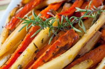 Simple Air Fryer Carrots and Parsnips