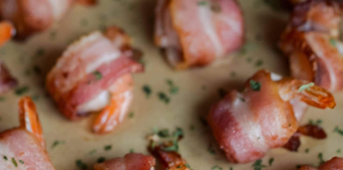 Air Fryer Bacon Wrapped Shrimp Air Fryer Bacon Wrapped Shrimp