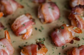 Air Fryer Bacon Wrapped Shrimp