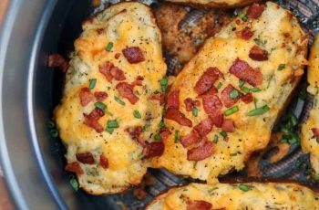Air Fryer Twice Baked Potatoes