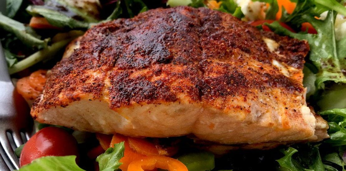 Honey Garlic Air Fryer Salmon Tacos Recipe Honey Garlic Air Fryer Salmon Tacos Recipe
