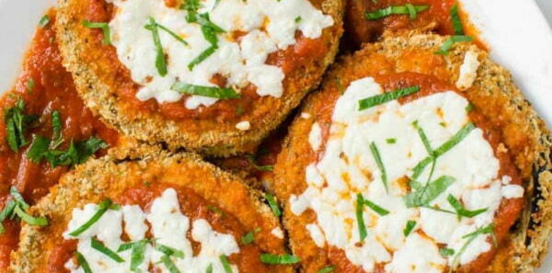 AIR FRYER EGGPLANT PARMESAN FRIES