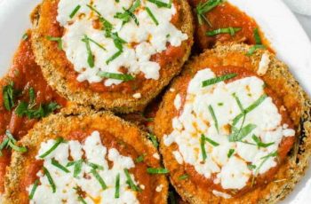 AIR FRYER EGGPLANT PARMESAN FRIES