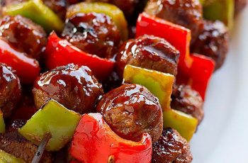 Quick and Easy Air Fryer Meatball Skewers for the Busy Family