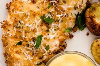 Delicious Air Fryer Parmesan Crusted Chicken