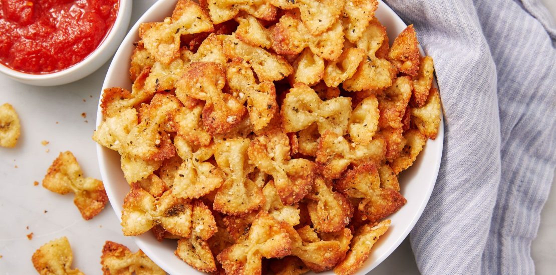 Pasta Chips in the Air Fryer