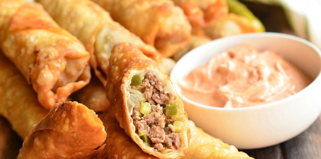How to make air fryer cheeseburger egg rolls How to make air fryer cheeseburger egg rolls