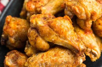 Air fryer frozen chicken wings