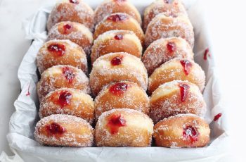 Air Fryer Mini Jam Donuts