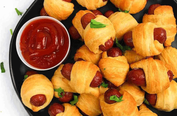 Air fryer "pigs in a blanket"