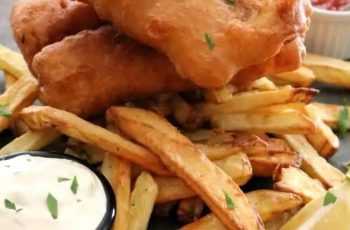 Air Fryer Fish & Chips