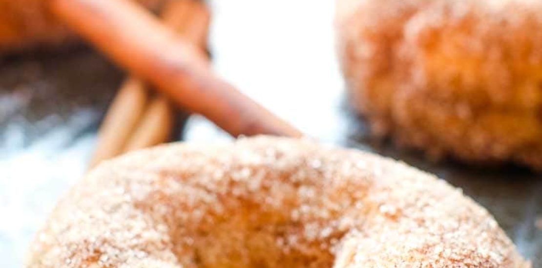 Cinnamon Sugar Biscuit Air Fryer Donuts