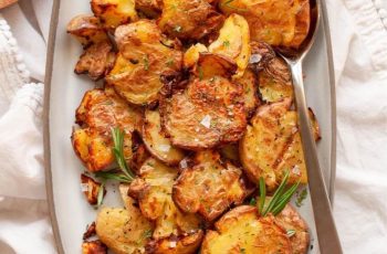 Air Fryer Smashed Potatoes!