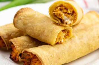 Air Fryer Chicken Taquitos