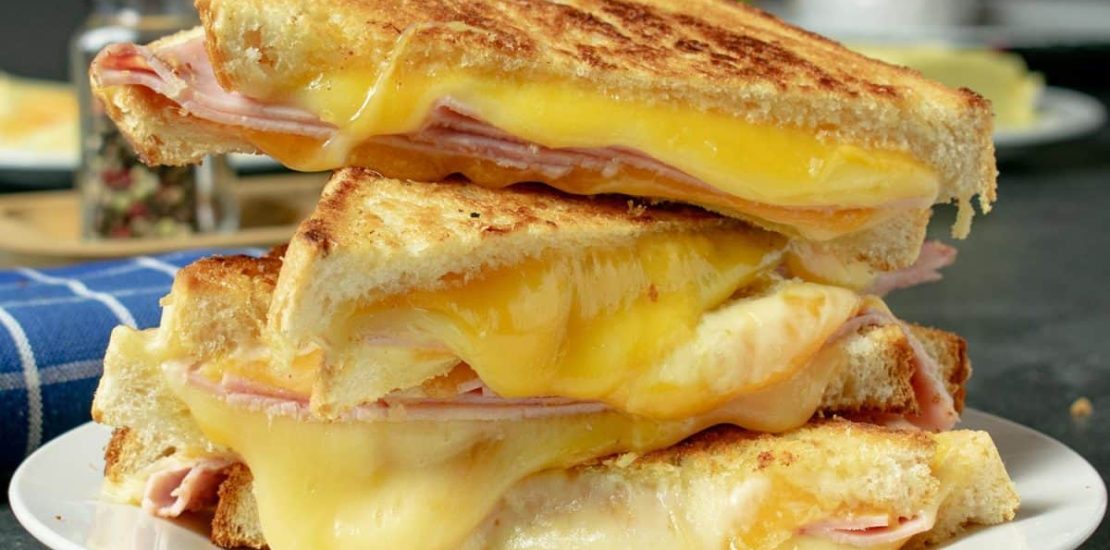 AIR FRYER GRILLED HAM AND CHEESE AIR FRYER GRILLED HAM AND CHEESE