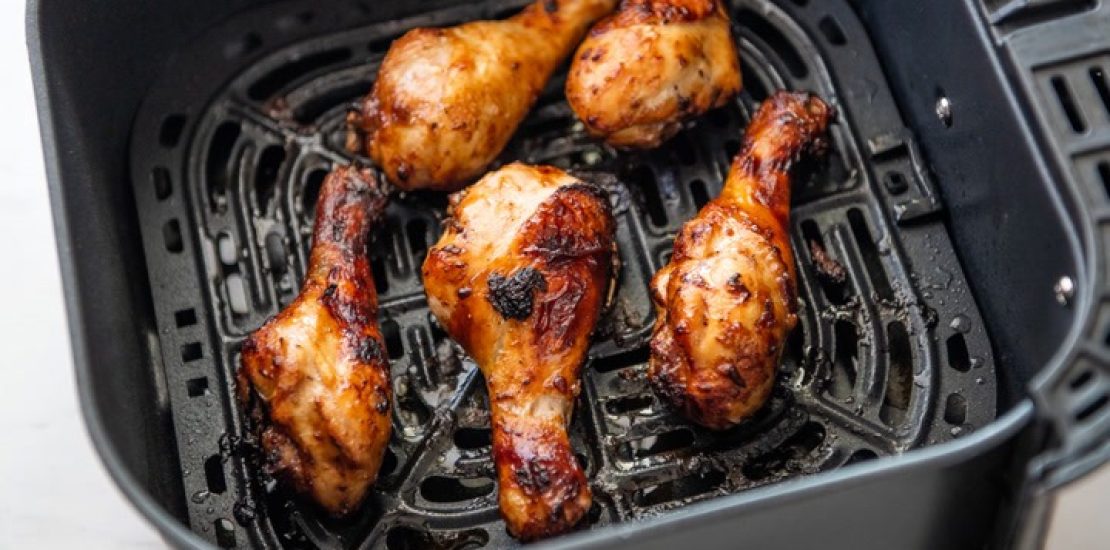 air fryer BBQ chicken