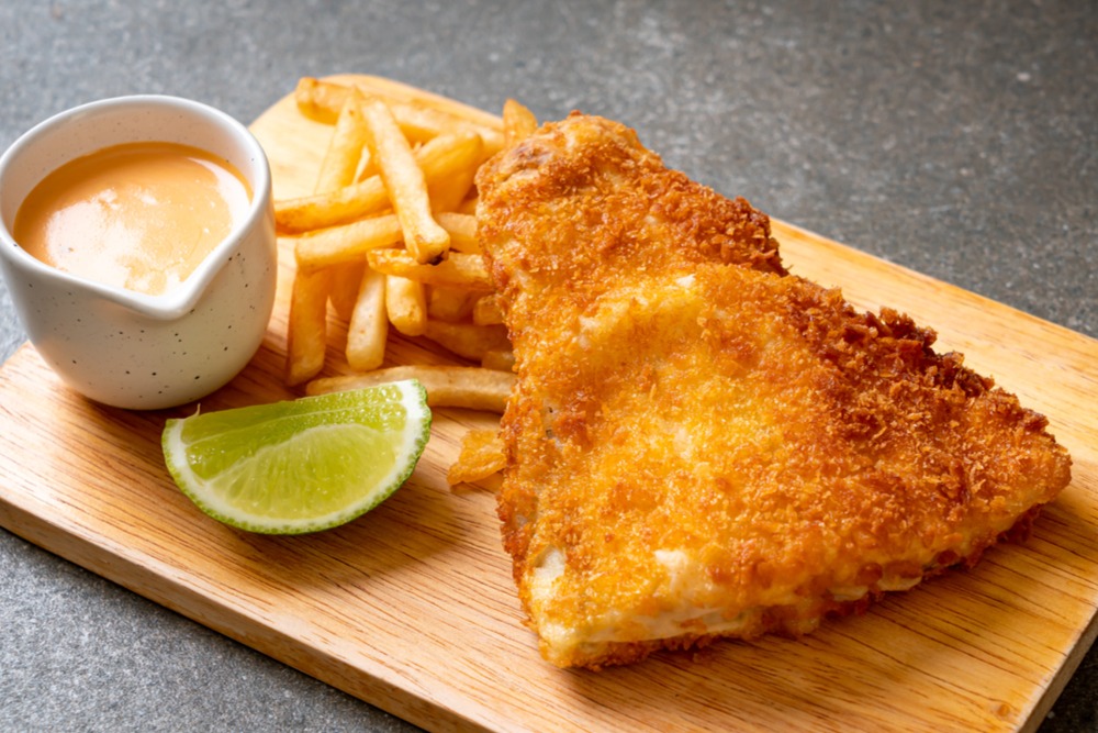 Air Fryer Fish and Chips