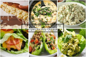 15 Tasty Low-Carb Healthy Recipes for Any Occasion