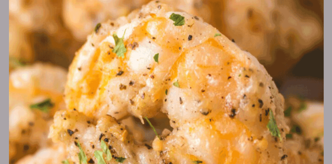 AIR FRYER GARLIC PARMESAN SHRIMP AIR FRYER GARLIC PARMESAN SHRIMP