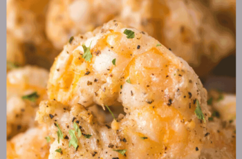 AIR FRYER GARLIC PARMESAN SHRIMP