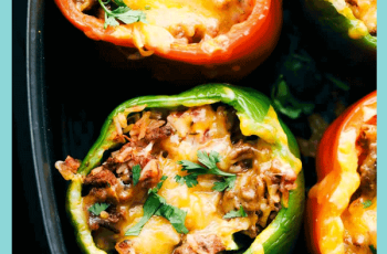 AIR FRYER STUFFED PEPPERS