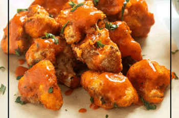 Air Fried Cauliflower Buffalo Wings