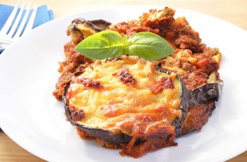 Air Fried Eggplant Parmesan
