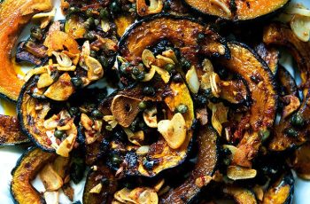 Air Fryer Acorn Squash with Brown Butter