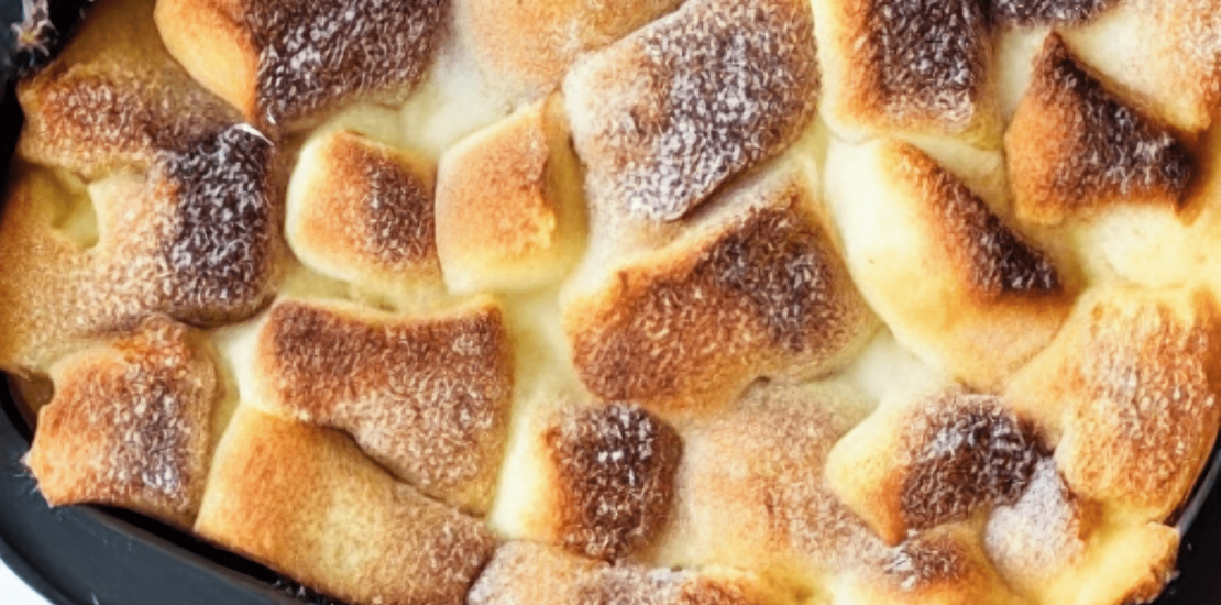 Air Fryer Bread & Butter Pudding