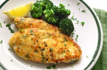 Air Fryer Parmesan Crusted Chicken