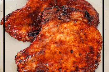 Air Fryer BBQ Pork Chops