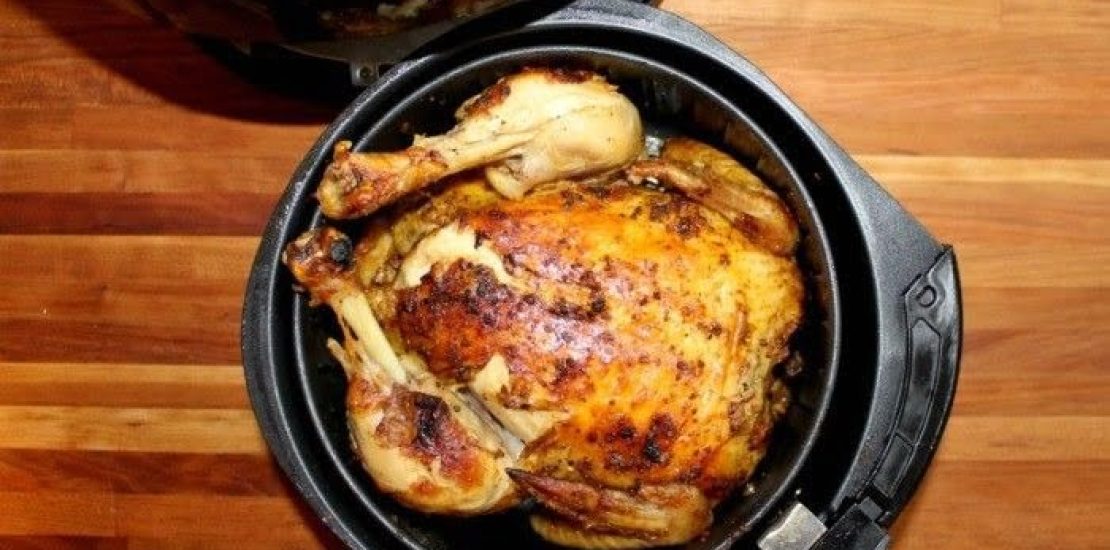 Air Fryer Roast Chicken Dinner