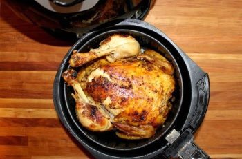 Air Fryer Roast Chicken Dinner