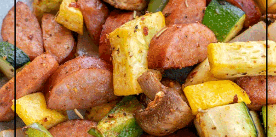 Air Fryer Sausage and Veggies Air Fryer Sausage and Veggies