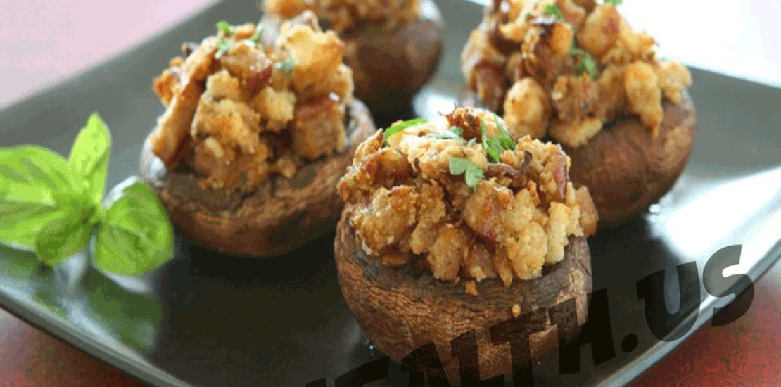 Air Fryer Stuffed Portobello Mushrooms Air Fryer Stuffed Portobello Mushrooms