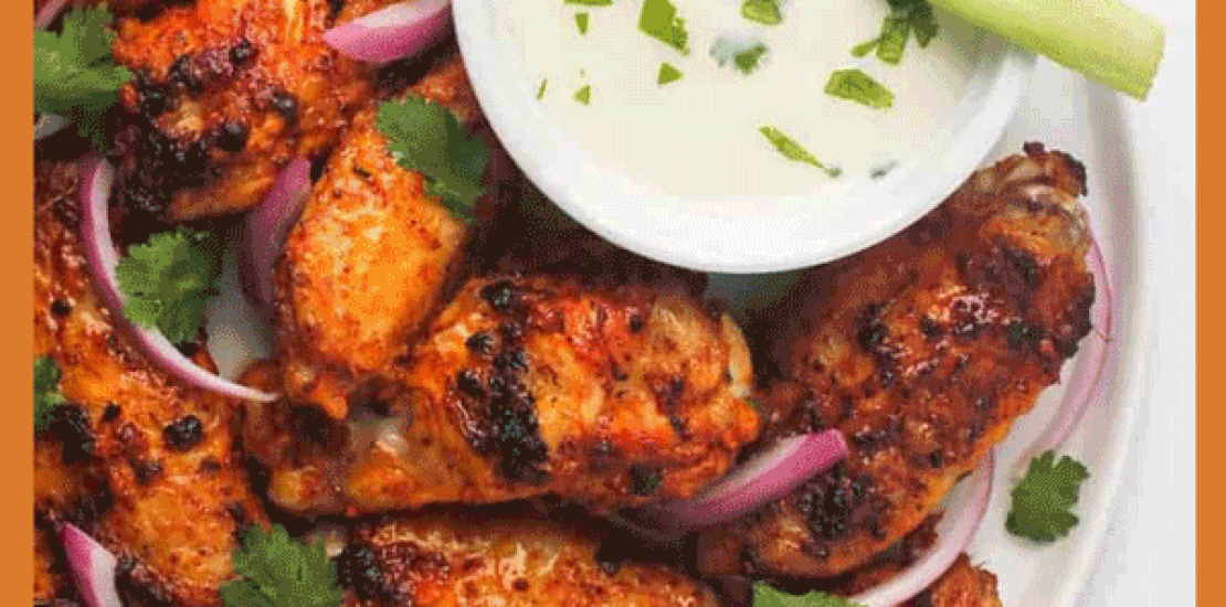 Air Fryer Tandoori chicken wings Recipe Air Fryer Tandoori chicken wings
